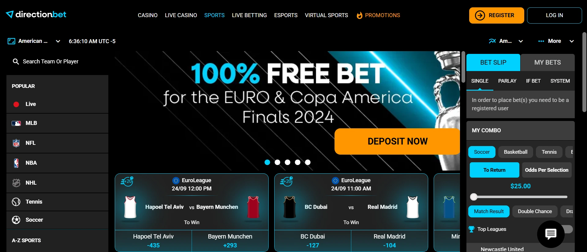 Directionbet Sportwetten